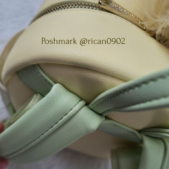 Loungefly Disney Peter Pan Tinkerbell Top Knit Mini Backpack - Picture 9 of 13